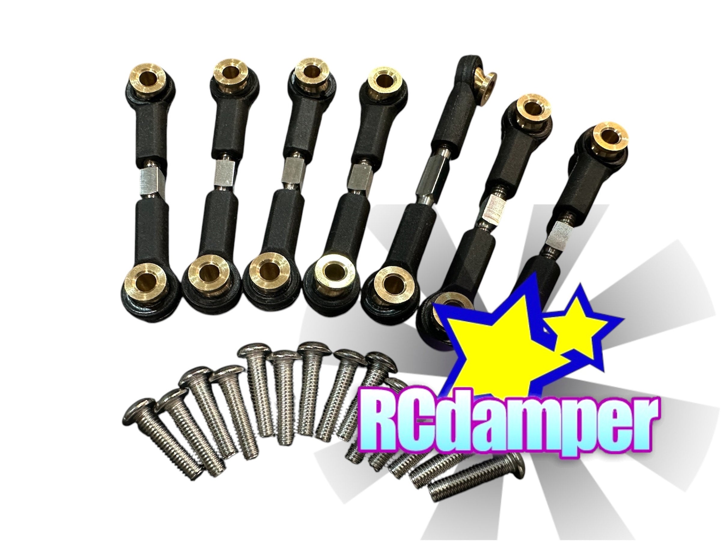TITANIUM TIE-ROD 7PCS for HPI RS4 3